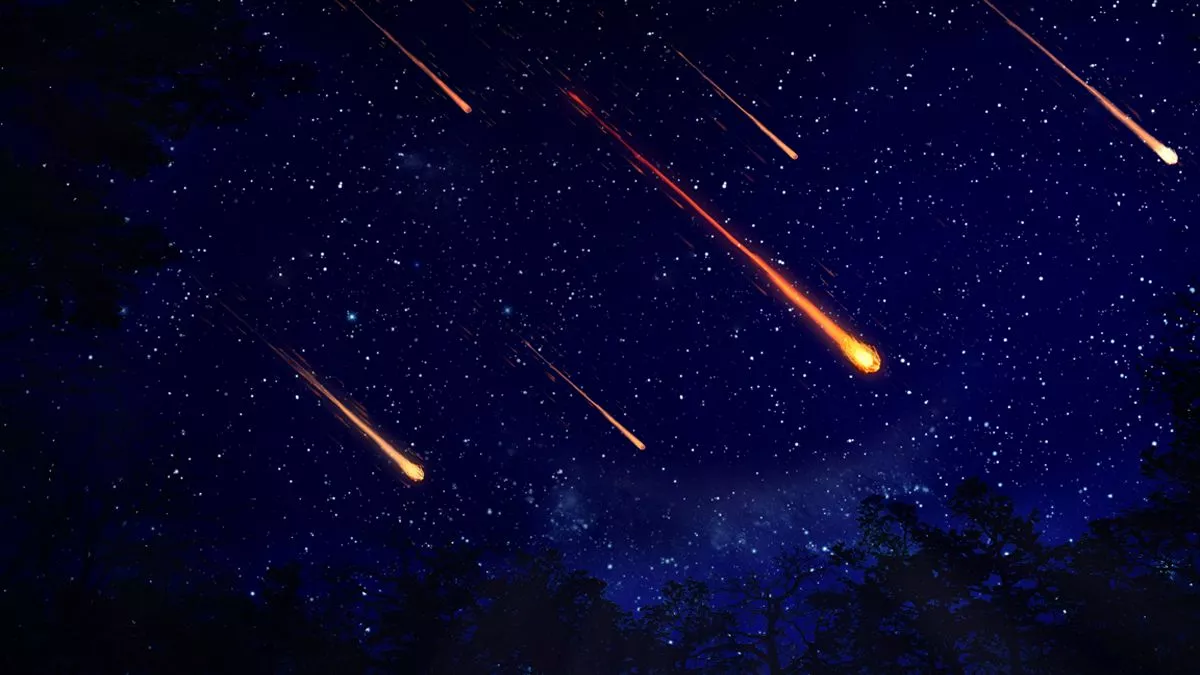 blazing meteor shower to fill skies with 120 shooting stars an hour tomorrow